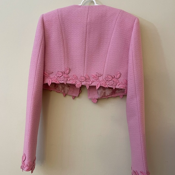 blumarine cropped jacket Womens blazer coat Womens dress coats Diy jacket